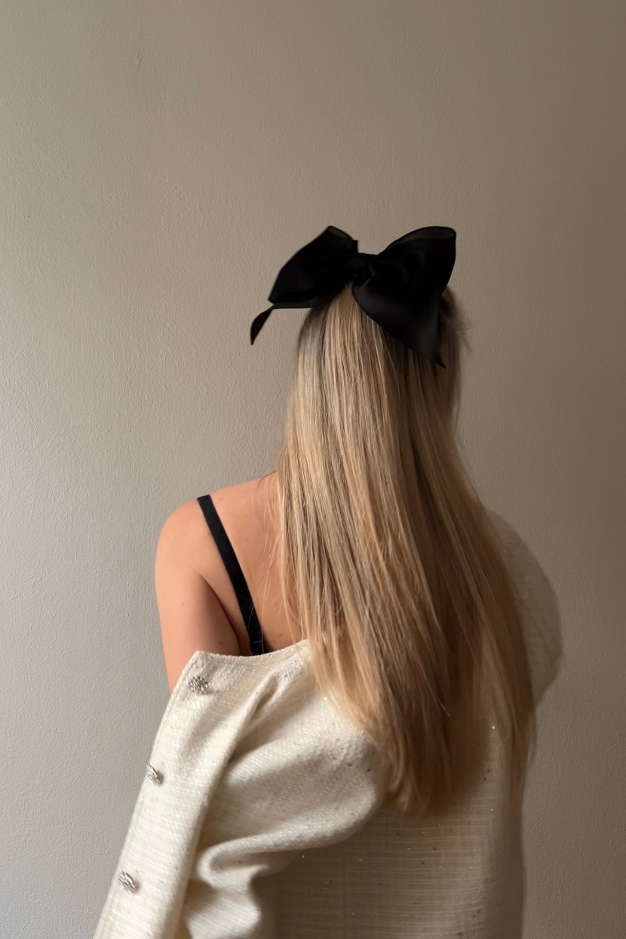 BELLE barrette bow M-size