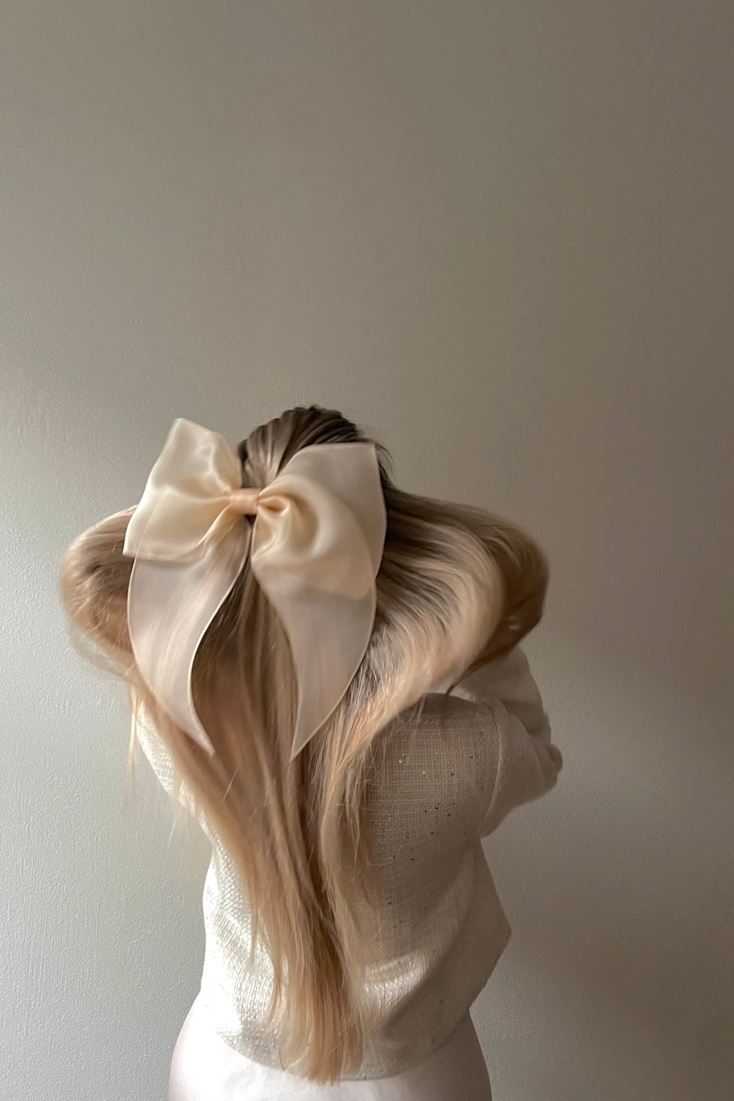 CRÈME barrette bow