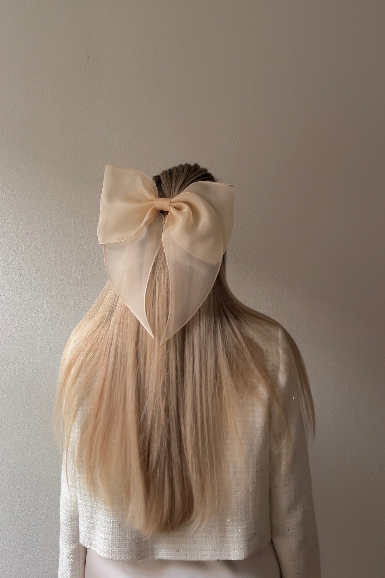 CRÈME barrette bow