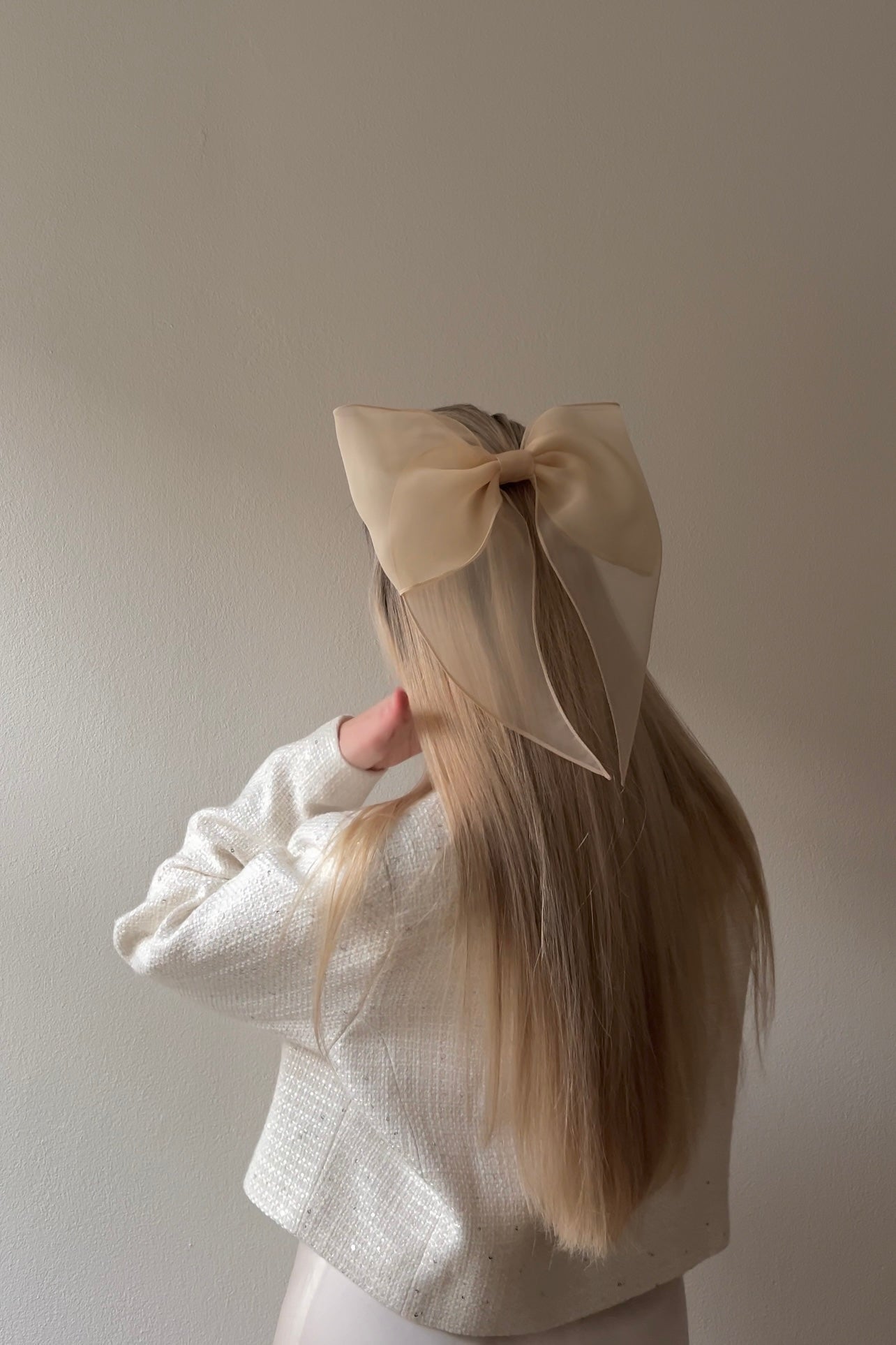 CRÈME barrette bow