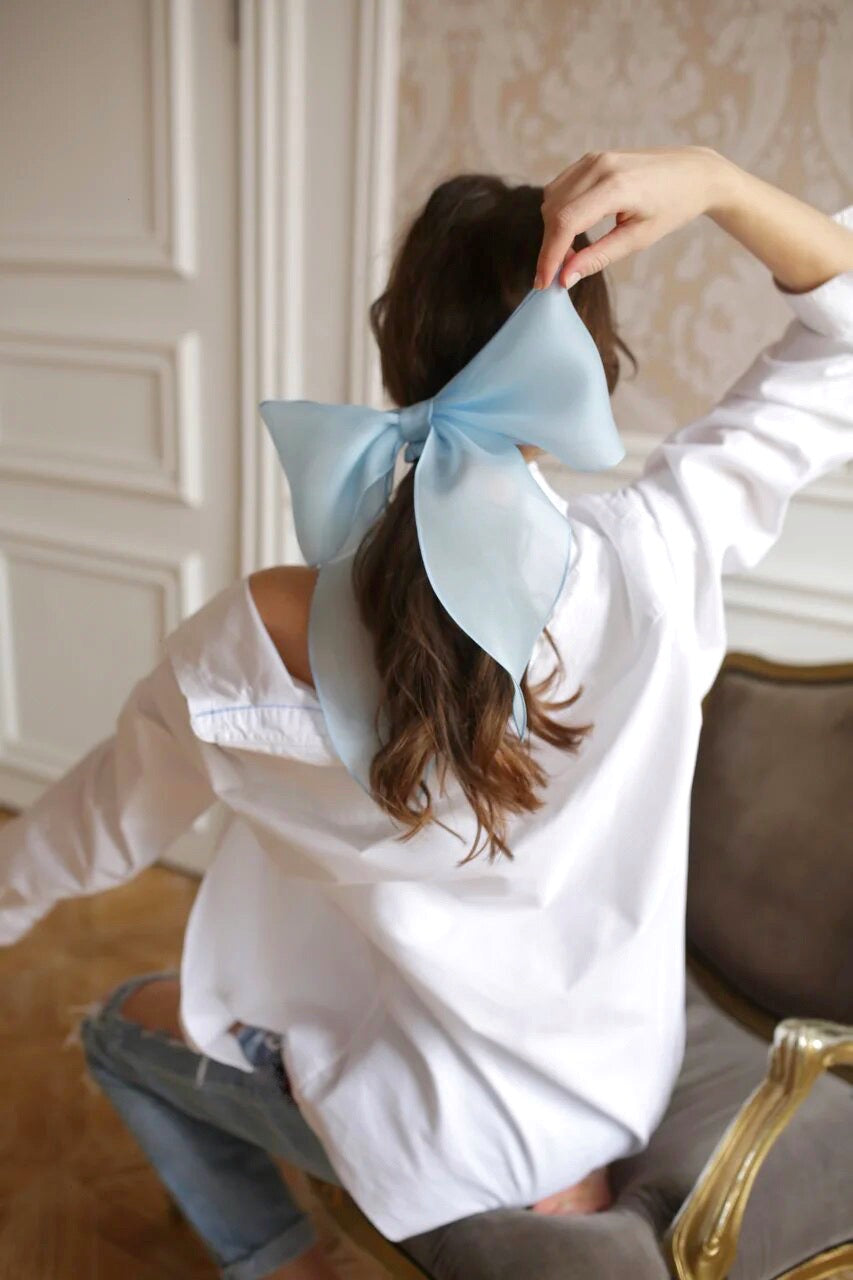 CAROLINA scrunchie bow